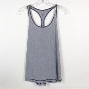 Z By Zella Womens Striped Racerback Tank Size L